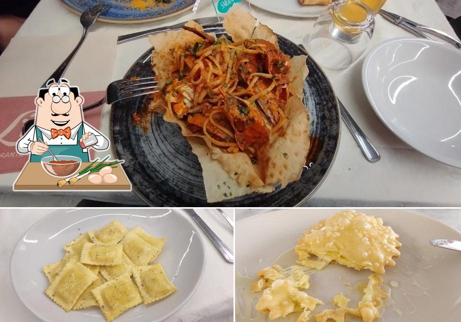 Ravioli al Ristorante Pizzeria Linus