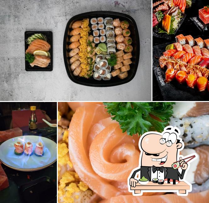 Presenteie-se com sushi no Okai Sushi