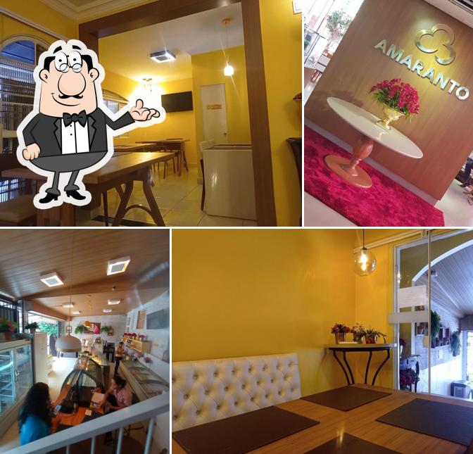 O interior do Amaranto - dolci e gelatos (Gelateria/Sorveteria)