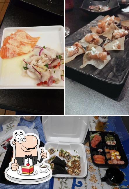 Japey Sushi Lounge serve uma gama de sobremesas