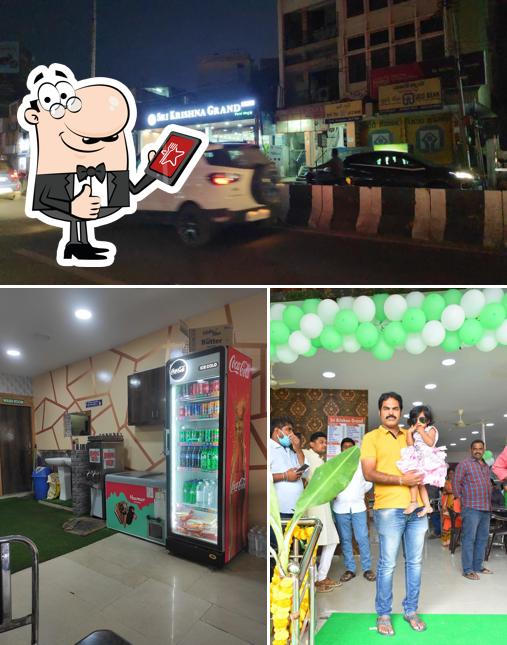 Here's a pic of Sri Krishna Grand(Pure Vegetarian Restaurant)