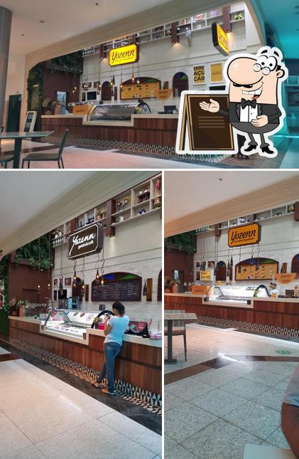 O exterior do Yozenn Sorveteria Zero Açúcar; Café, Shopping Iguatemi