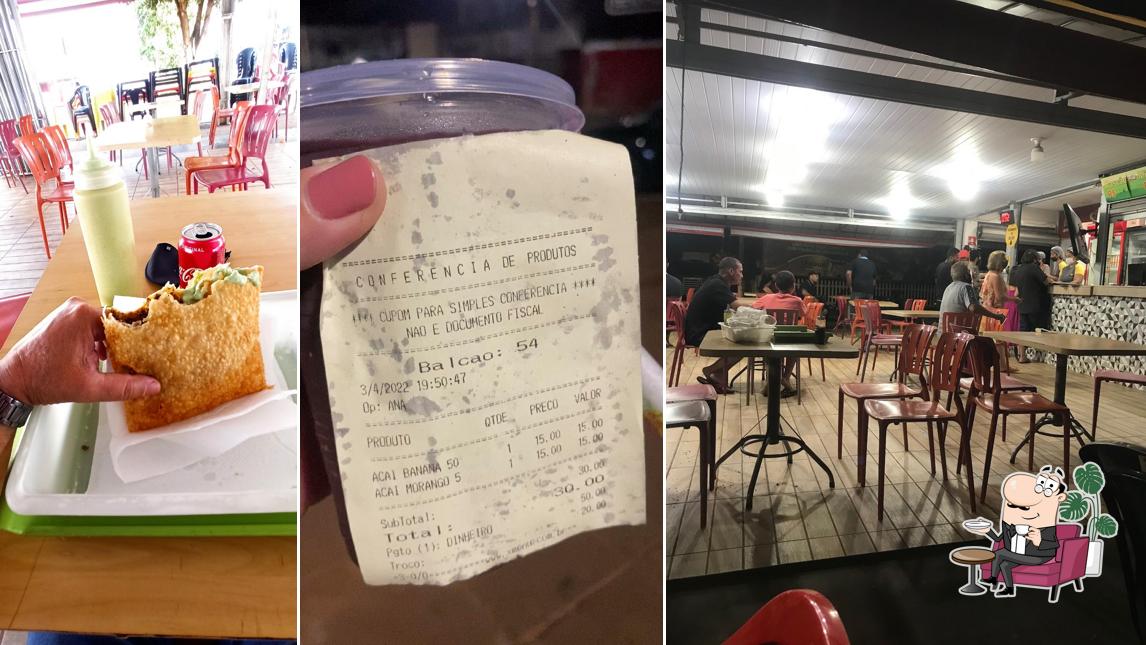 Veja imagens do interior do Point Pasteis Lanches e Sorveteria