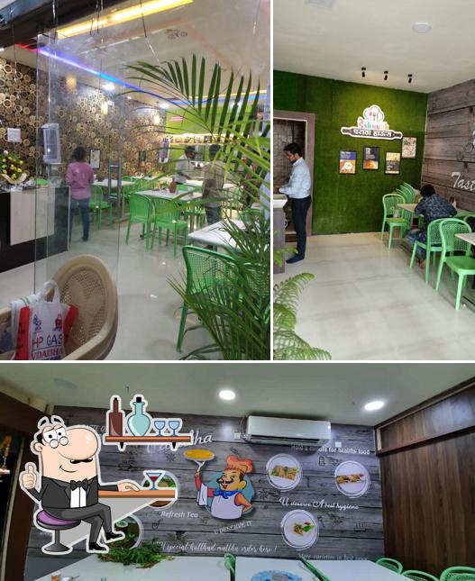 The interior of Deshmukh Paratha House