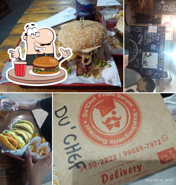 Peça um hambúrguer no Du'Chef Prime Burger