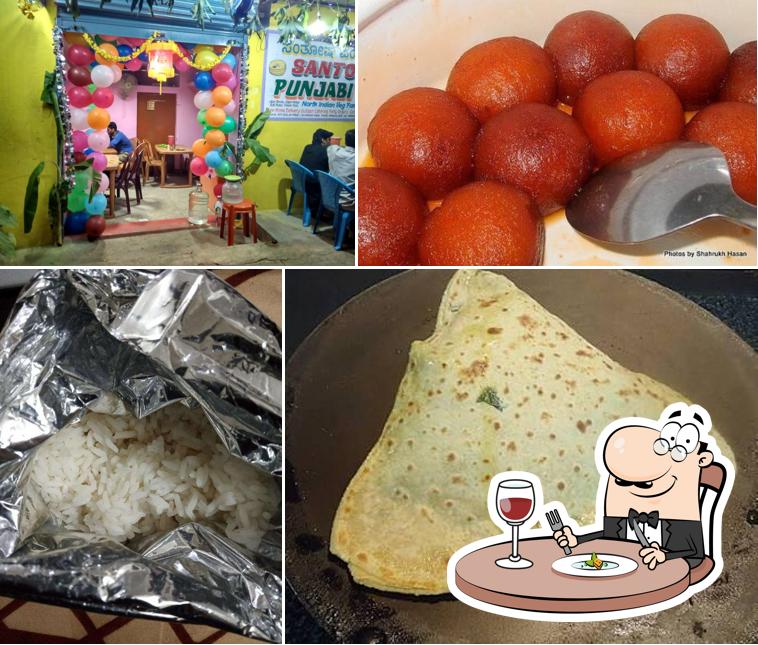 Food at SANTOSH PUNJABI DHABA {pure Veg}