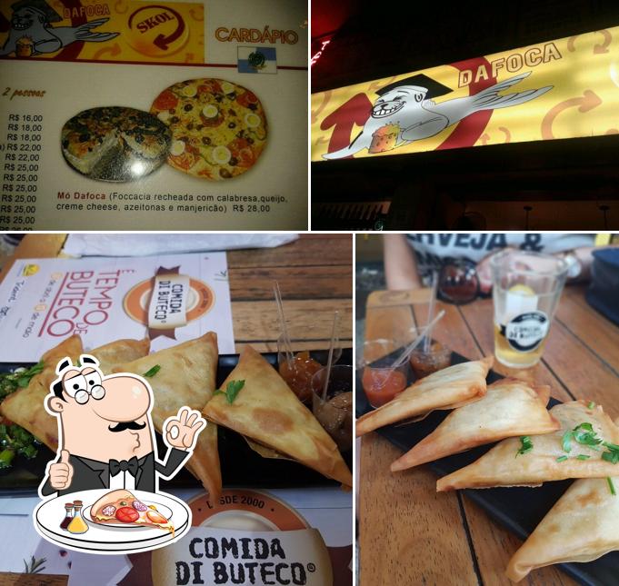 Escolha pizza no Dafoca