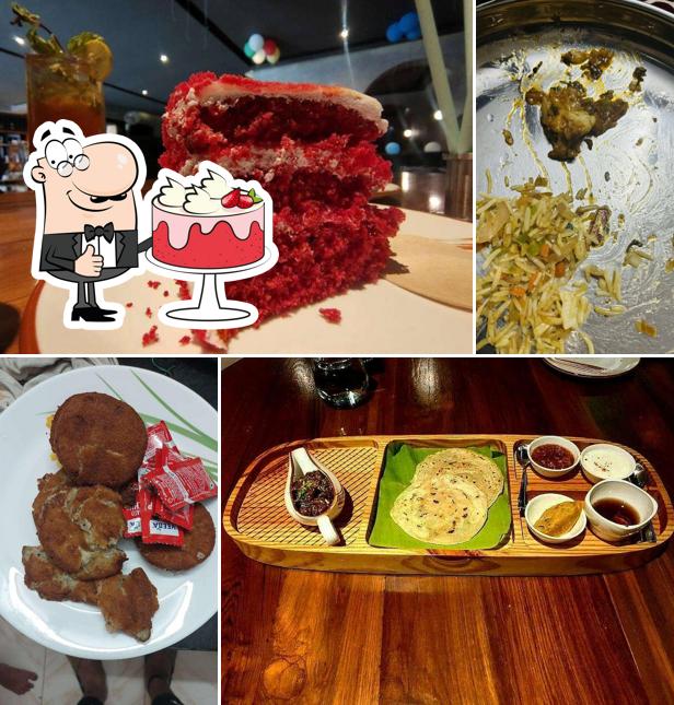 Red velvet cake at Atelier By Ambrosia & Amit Puri