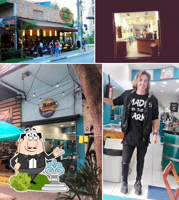 O exterior do Nova Sorvetes