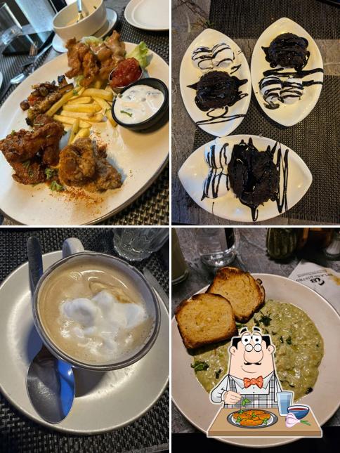 Chicken wings at Upland Bistro