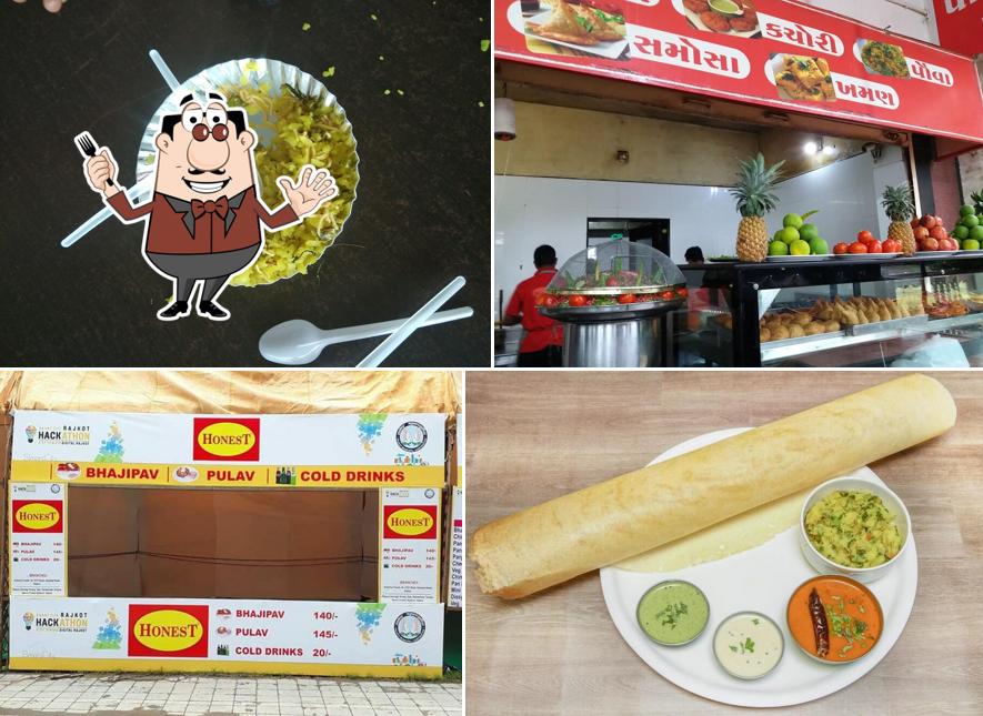 Meals at Honest Restaurant