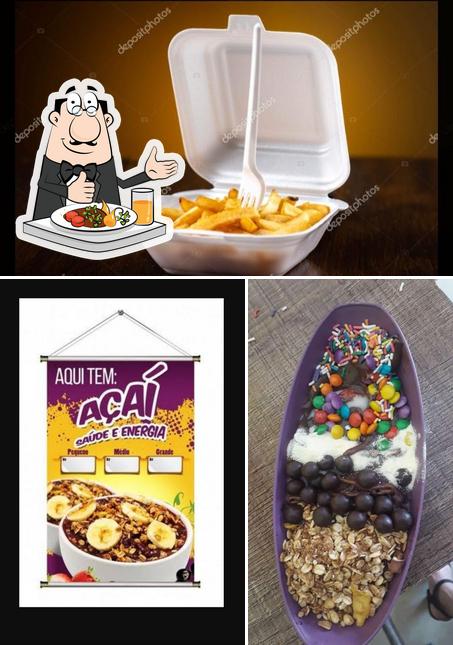 Comida em Pit Stop Açaízera