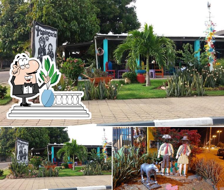 Você pode espairecer no exterior Tapiocaria Cangaço