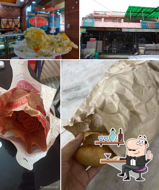 Check out how Brijbhog Mishthan Bhandar - Brij Rasayanam looks inside