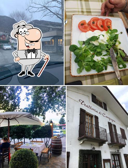 Guarda la parte esterna di Ristorante Trattoria di Campagna