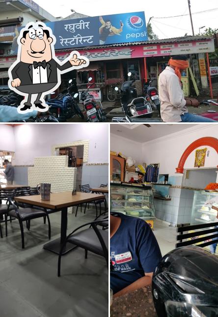 The picture of Raghuveer Restaurant’s interior and exterior