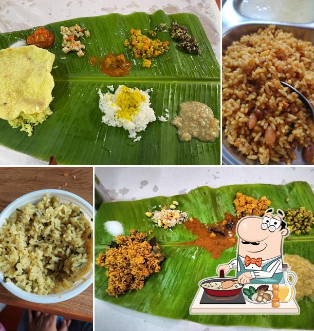 Fried rice at Brahmana prasadam