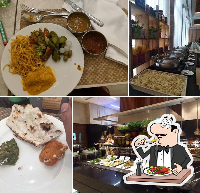 Food at MoMo Cafe - Courtyard By Marriott