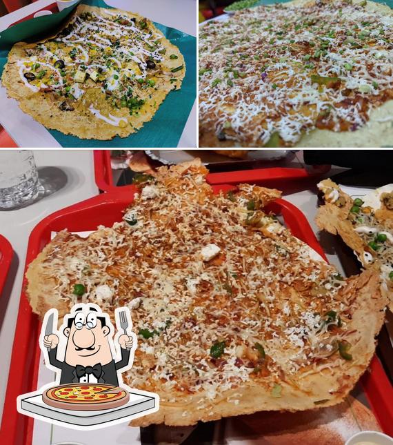 Pick pizza at Vaiga's Oottupura