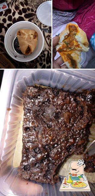 Food at Captain Sam's Pizza