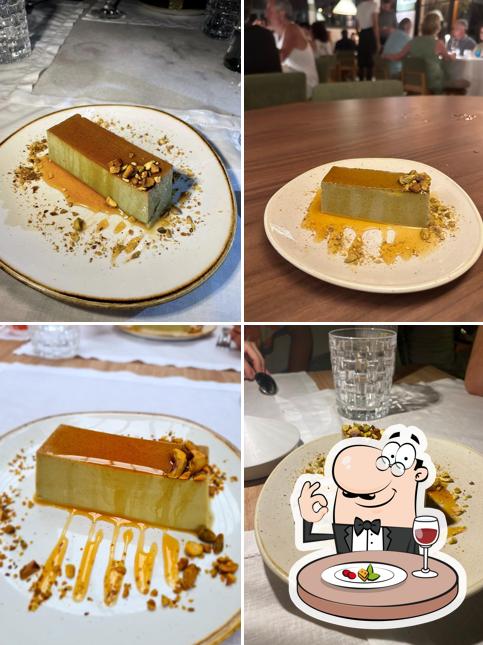 Flan em Ristorantino Riviera