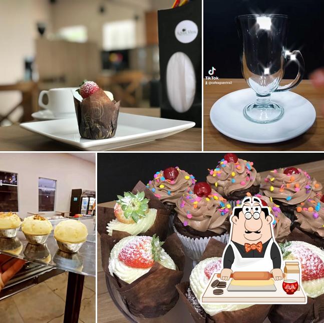 Peça uma das sobremesas