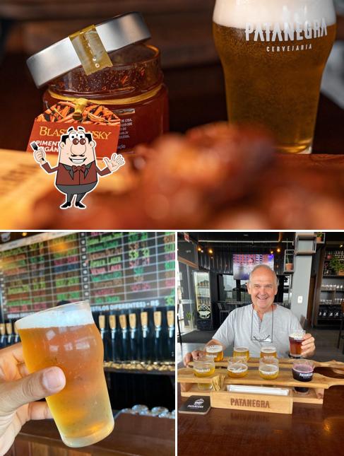 Comida em Brewpub Patanegra Cervejaria