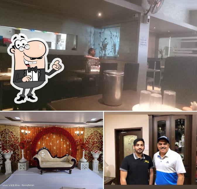 Take a seat at one of the tables at RK Paradise