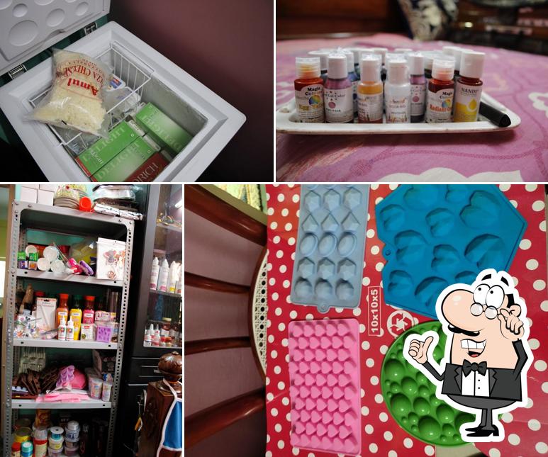 The interior of Minakshi Cake Shop& classes