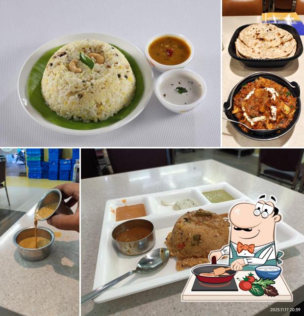 Chicken curry at Adyar Ananda Bhavan - A2B