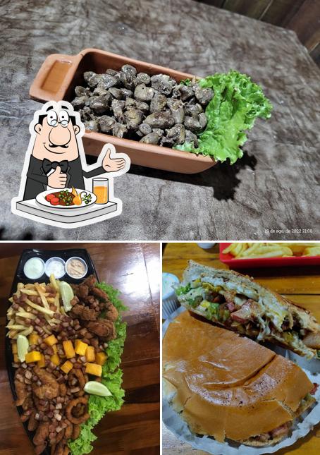 Comida em MonteBlack lanches