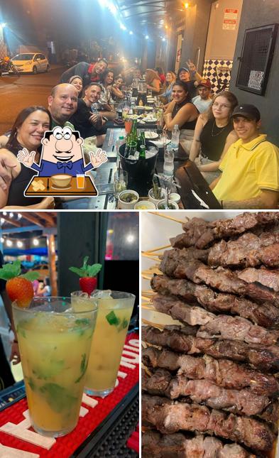 A ilustração da comida e exterior no Varanda Do Espeto UN. 2