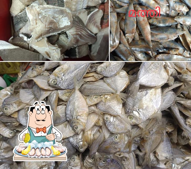 Oysters at AS(Anil Shams).Dry Fish shop,unakkameen kada Enath