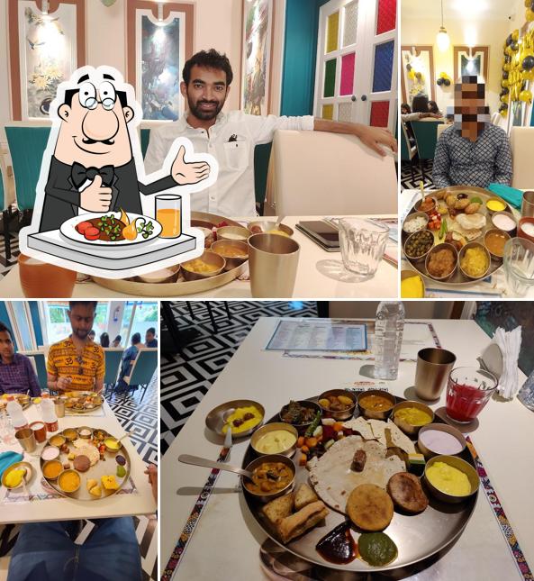 Food at Kesariya Thal Veg Thali In Varanasi Best Veg Restaurant in Varanasi Family Restaurant In Varanasi