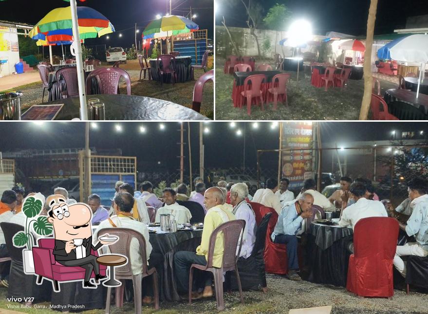 The interior of MAA WAINGANGA RESTAURANT GARRA BALAGHAT MP