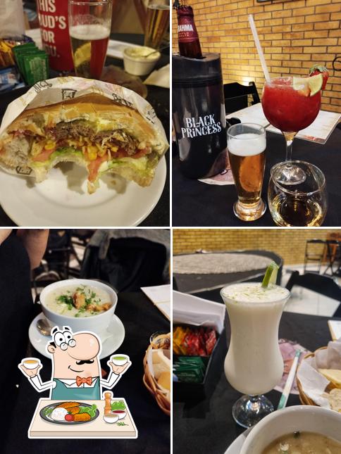 Platos en Caldinho Bar e Petiscaria