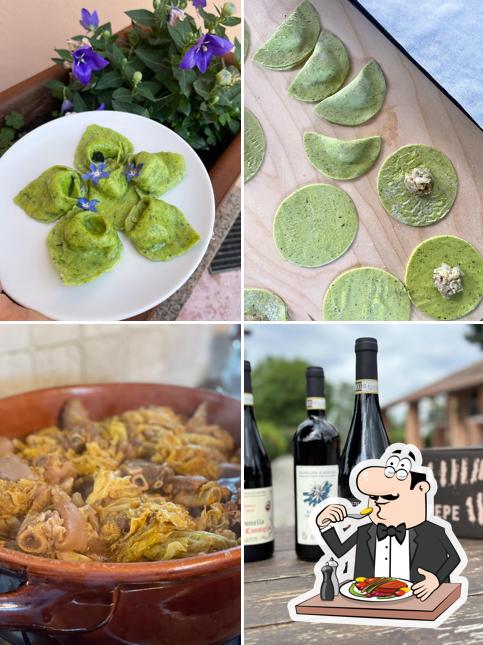 Platti al Agriturismo Cascina Fogliana