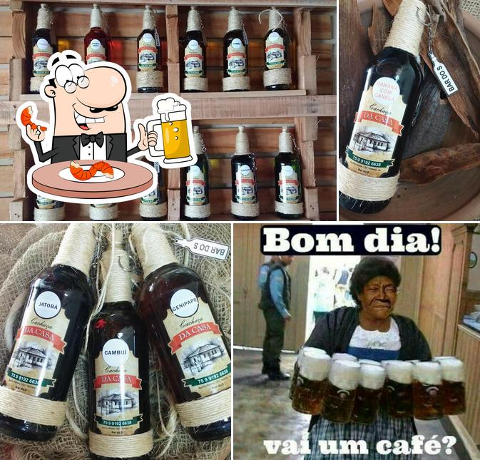 Você pode tomar um copo de cerveja leve ou escura