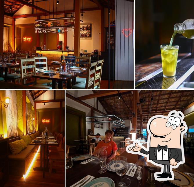 O interior do Bere Birra Forneria