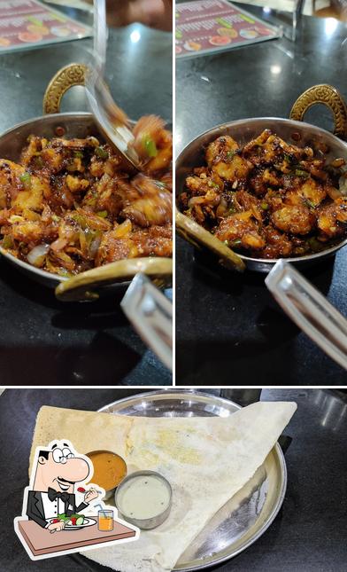 Food at Hotel Kamath's Inn