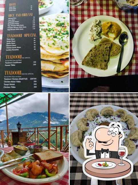 Food at World Peace Cafe