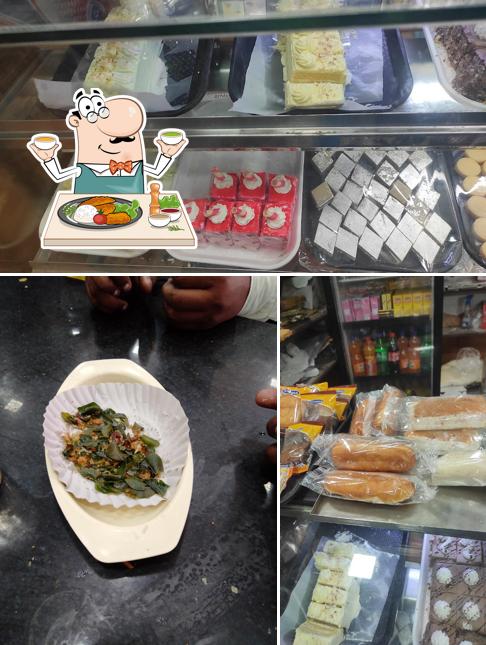 Food at Aroma Bakery