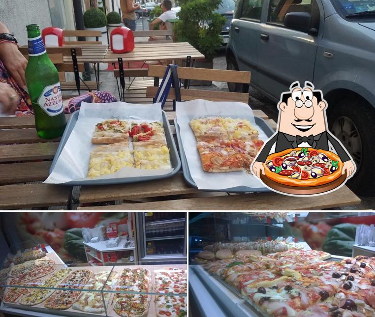 Scegli tra le svariate varianti di pizza