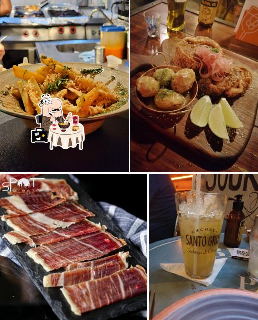 Comida em Spot Urbano