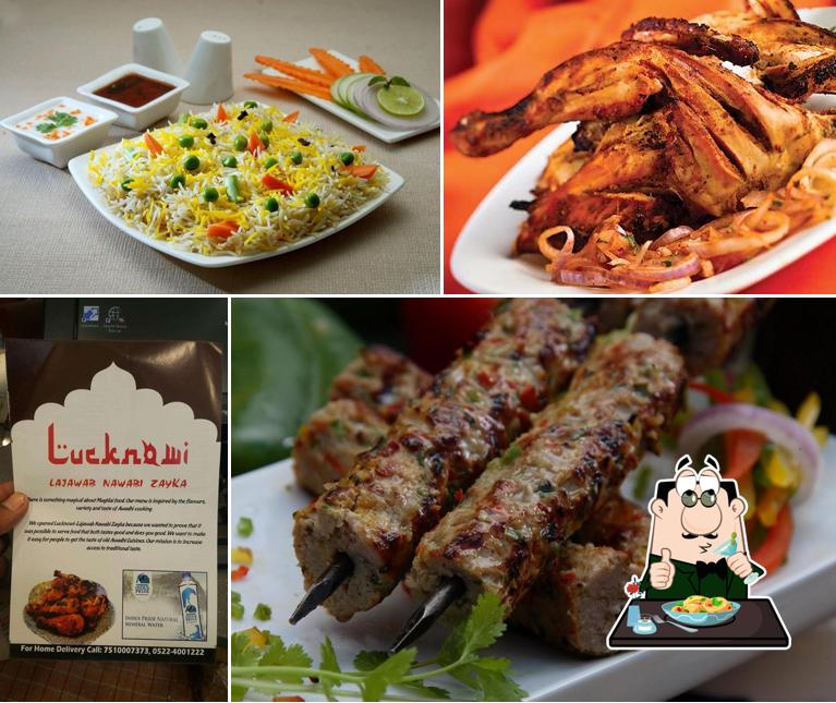 Food at Lucknowi Lajawab Nawabi Zayka