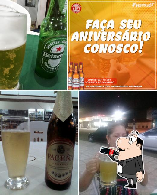 Peça uma bebida do menu