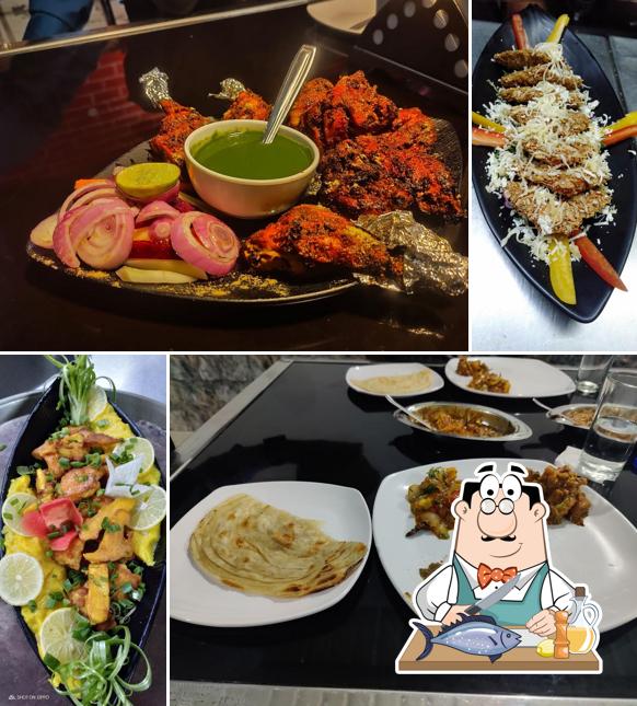 Grilled salmon at Victor family restaurant khuttitoli simdega