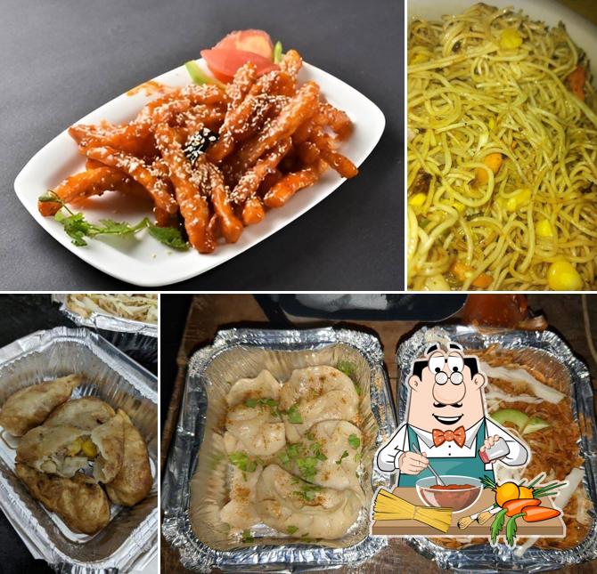 Spaghetti bolognese at BlockChain Cafe & Restro