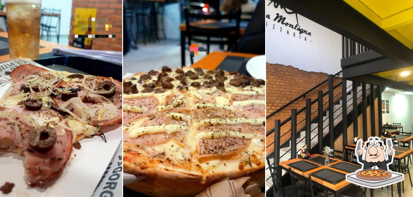 Consiga pizza no Casa Montagna