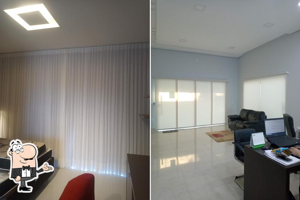 O interior do Restaurante Sabor da Casa